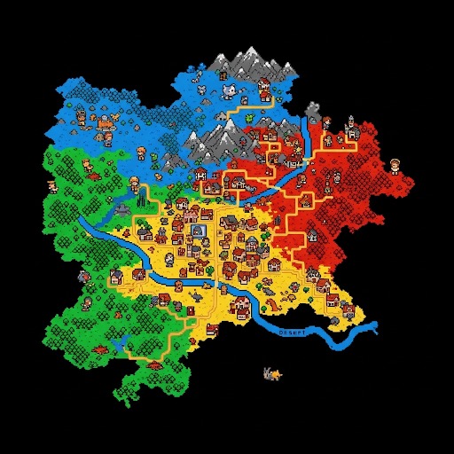 Floating Map Icon